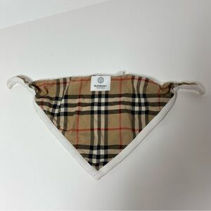 Burberry Plaid baby bib  Bandana